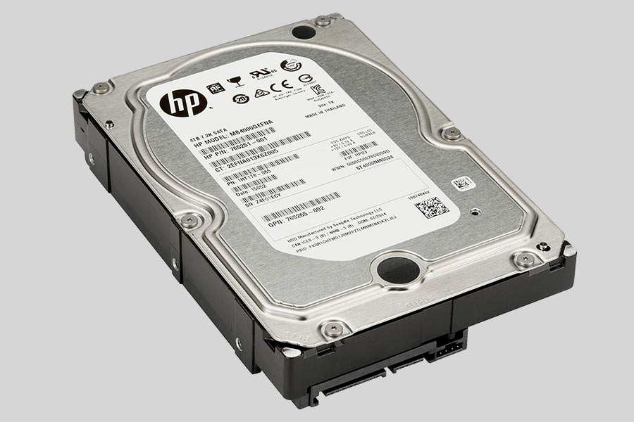 Ремонт и восстановление данных жесткого диска HP (Hewlett-Packard)