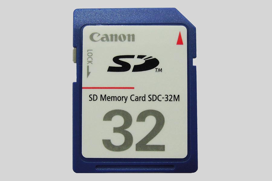 Восстановление данных карты памяти Canon