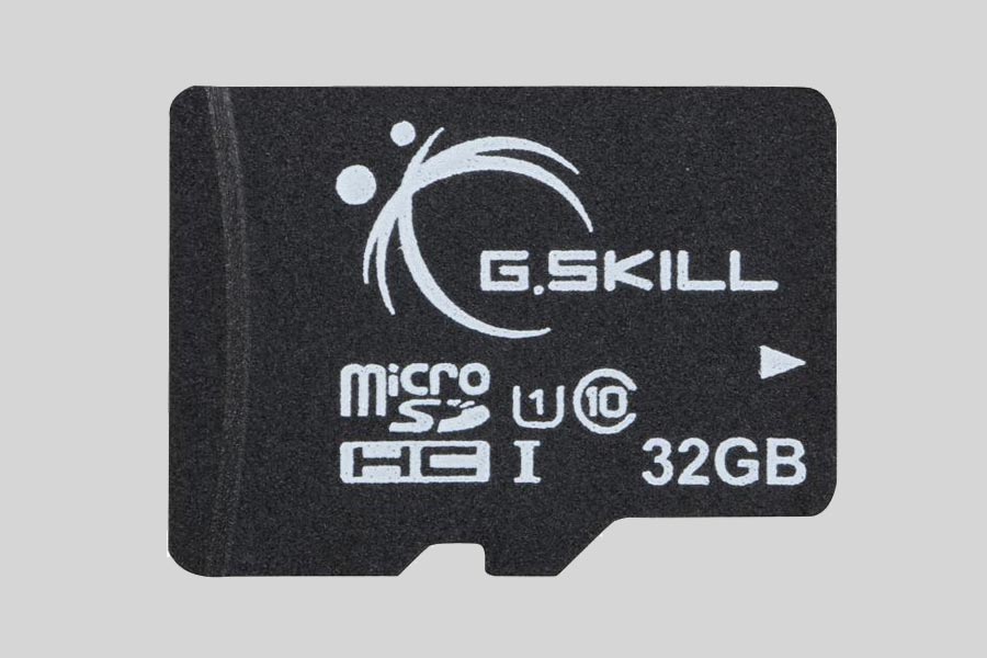 Восстановление данных карты памяти G.Skill