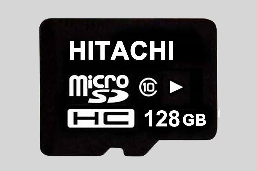 Восстановление данных карты памяти Hitachi