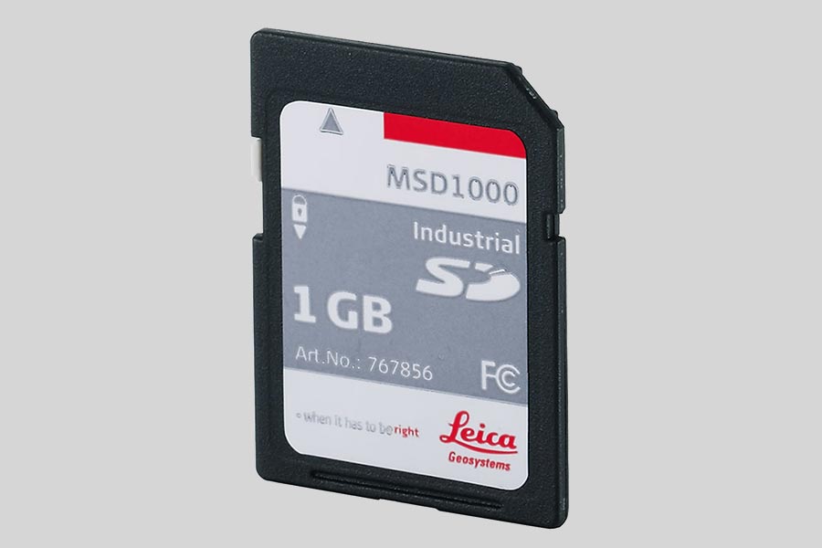 Восстановление данных карты памяти Leica