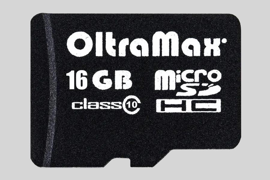 Восстановление данных карты памяти OltraMax