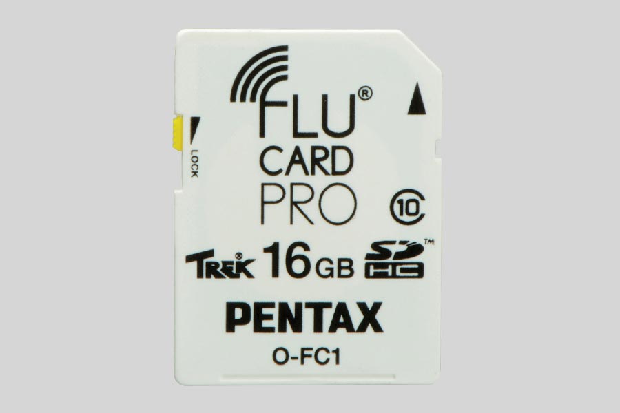 Восстановление данных карты памяти Pentax