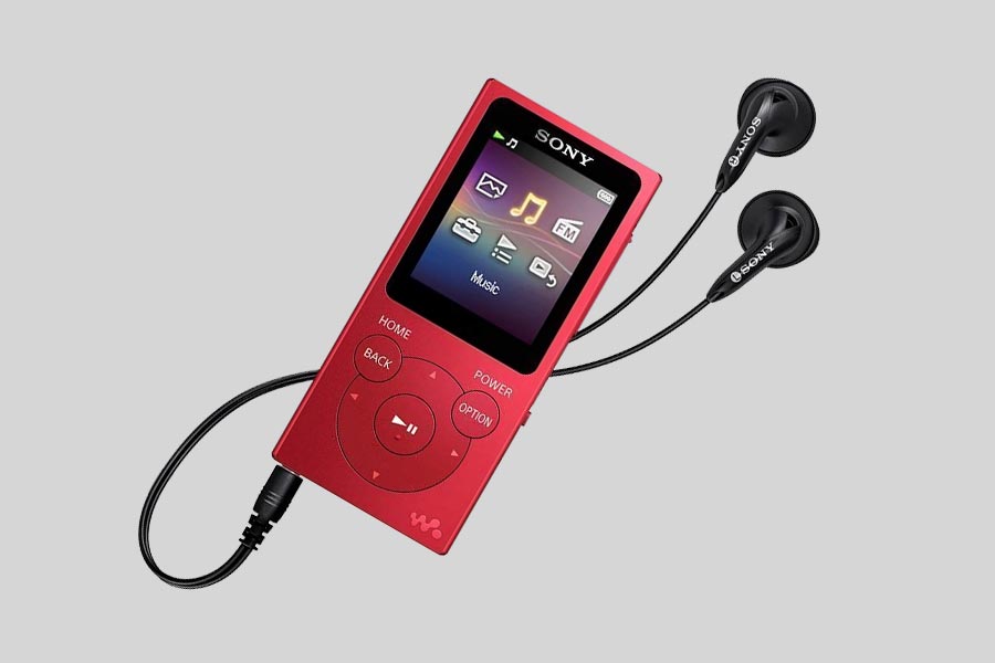 Відновлення даних з MP3 плеєра Sony