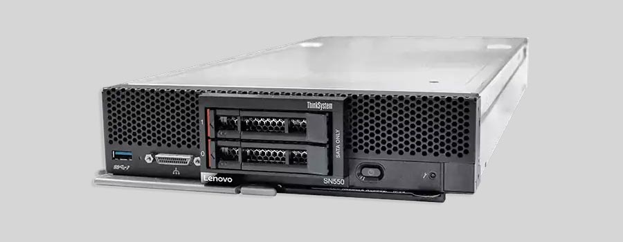 Восстановление данных NAS Lenovo ThinkSystem SN550 Blade Server