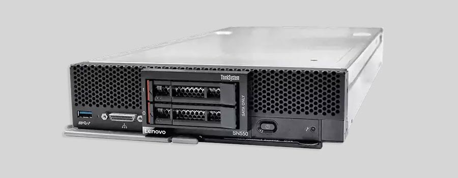 Восстановление данных NAS Lenovo ThinkSystem SN550 V2 Blade Server