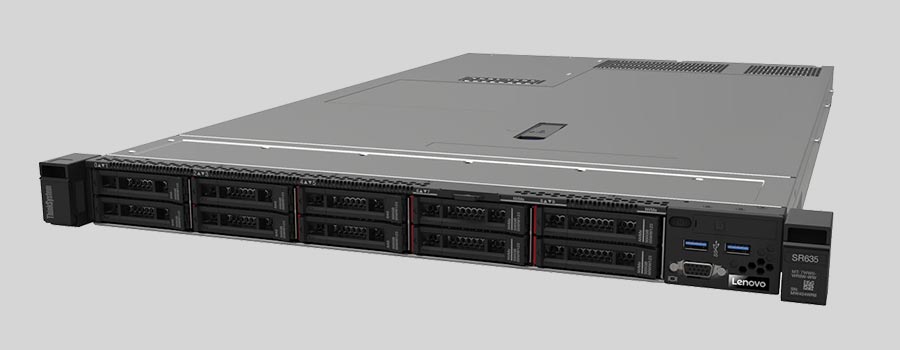 Восстановление данных NAS Lenovo ThinkSystem SR635 Rack Server