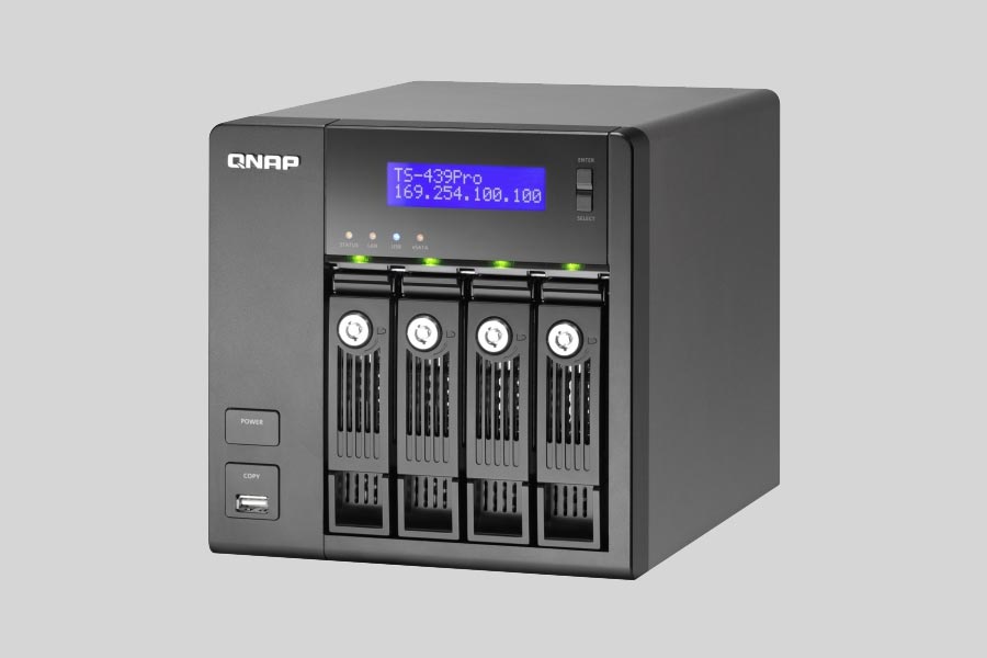 Відновлення даних NAS QNAP Turbo Station TS-439 Pro / TS-439 Pro II / TS-439 Pro II+