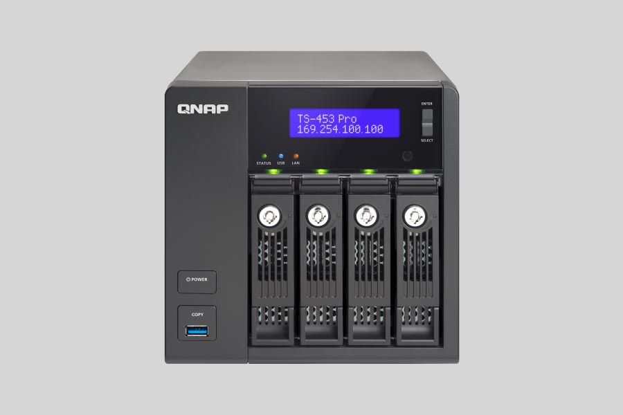 Відновлення даних NAS QNAP Turbo Station TS-453 Pro
