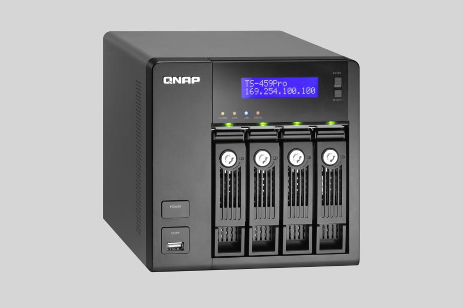 Відновлення даних NAS QNAP Turbo Station TS-459 Pro / TS-459 Pro II / TS-459 Pro+