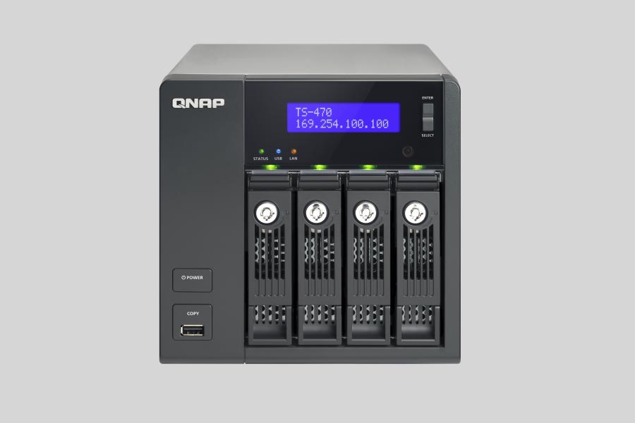 Відновлення даних NAS QNAP Turbo Station TS-470 / TS-470 Pro
