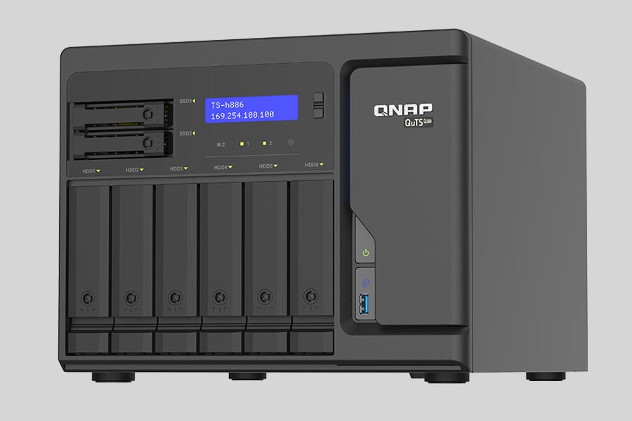 Восстановление данных NAS QNAP Turbo Station TS-h886