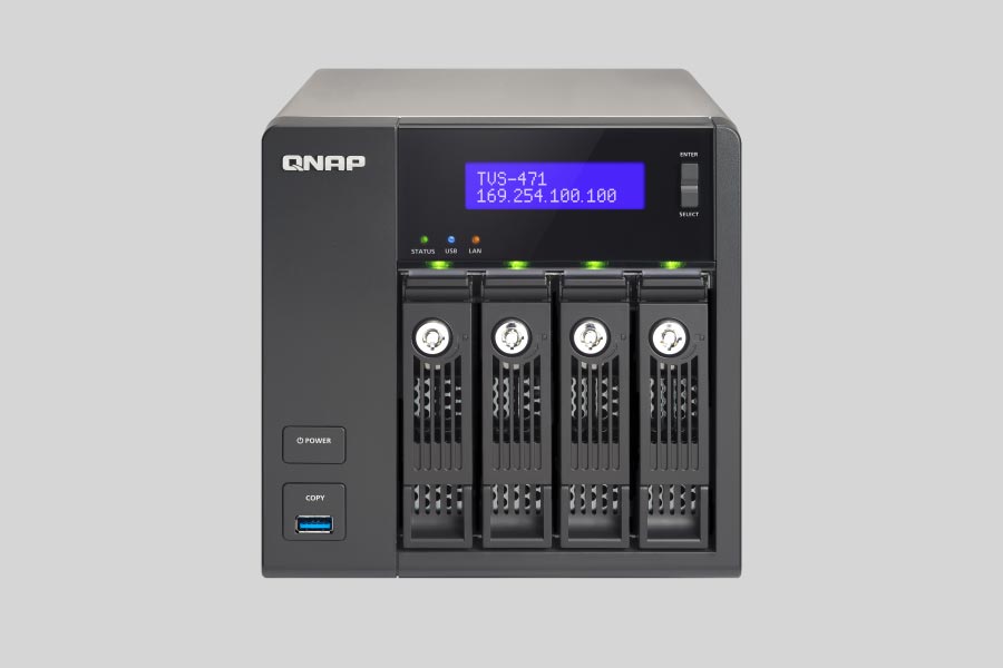 Відновлення даних NAS QNAP TVS-471