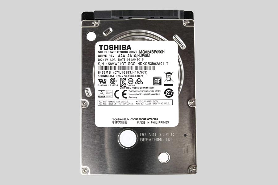 Ремонт та відновлення даних SSHD Toshiba