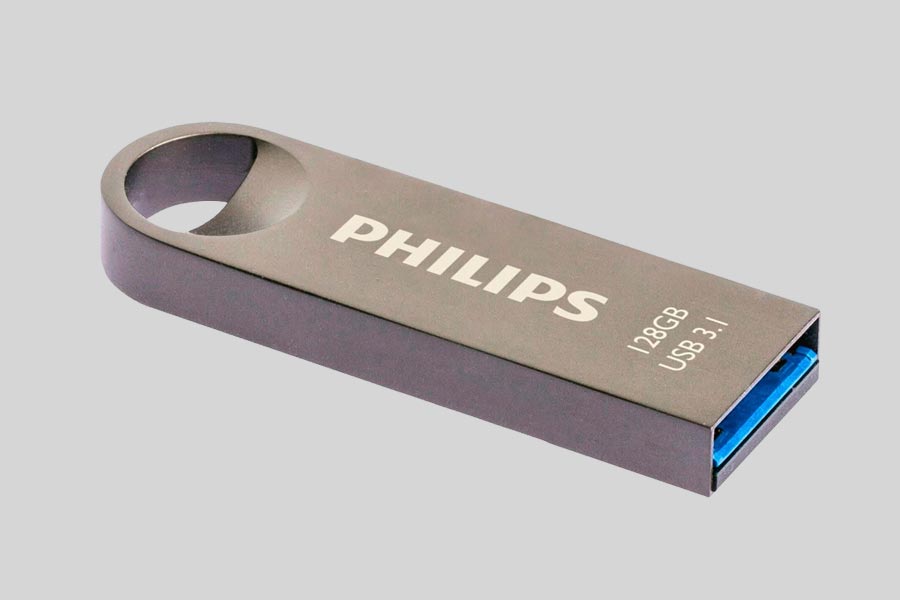 Ремонт и восстановление данных флешки Philips