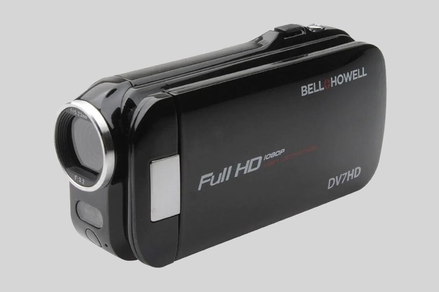 Восстановление данных видеокамеры Bell + Howell